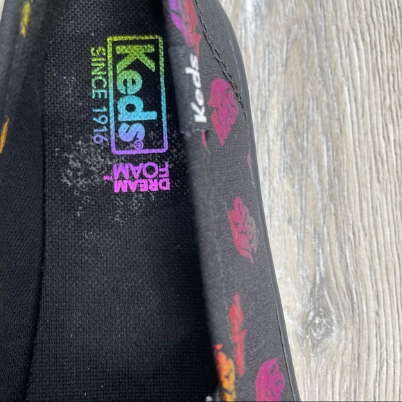 Keds Double Decker Wave Printed Slip On Sneakers Sz 7 NWOT - Picture 4 of 11